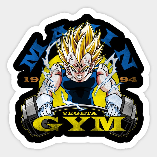 Evil Prince Gym Sticker by Barbadifuoco